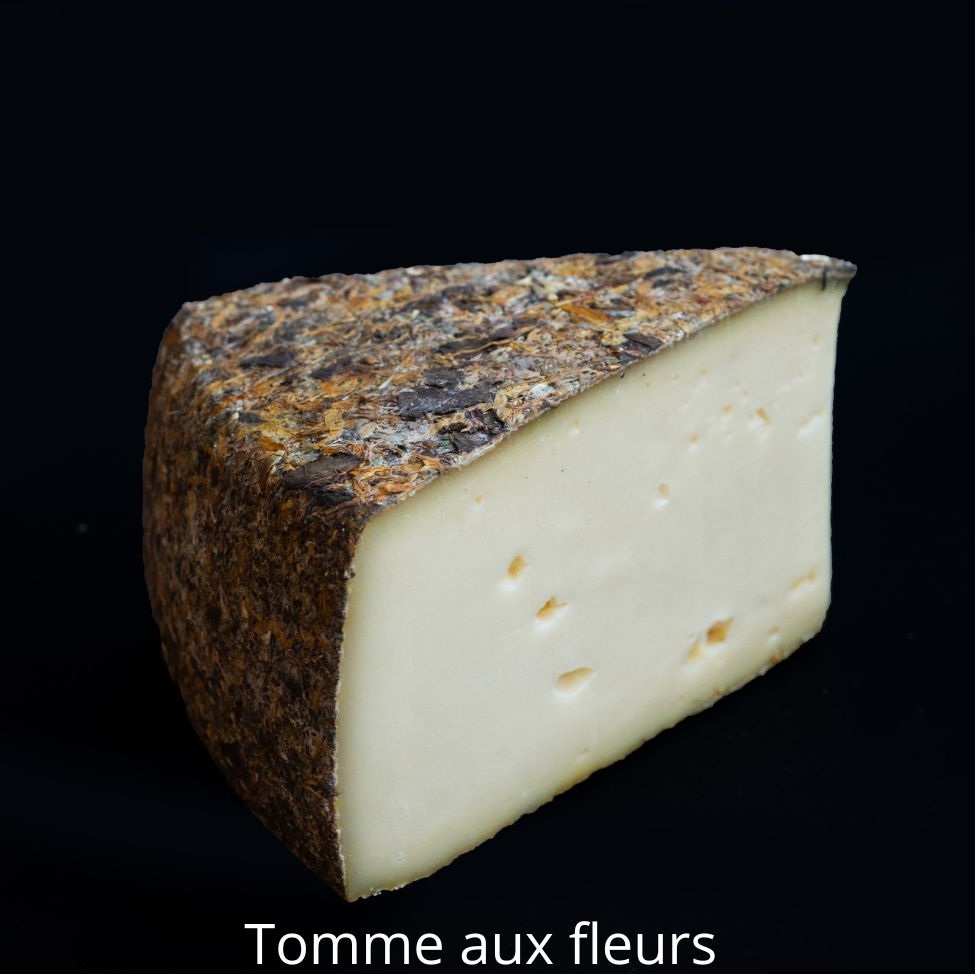 Tomme aux fleurs